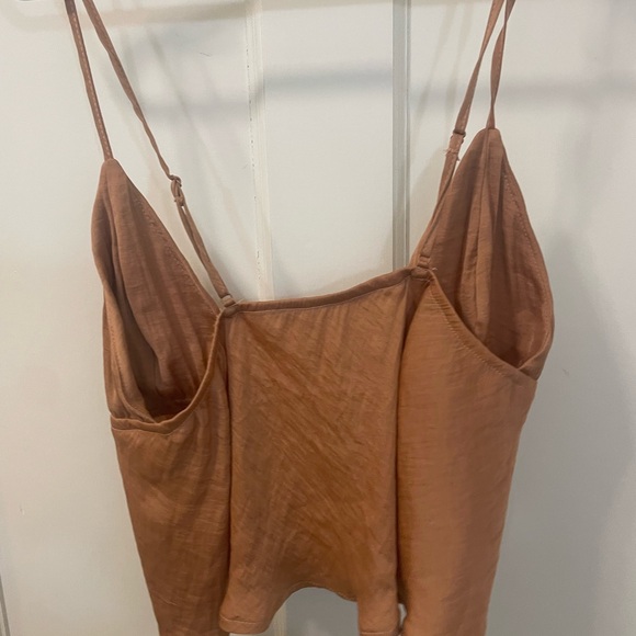 Dynamite cropped front tie shirt - Picture 2 of 4